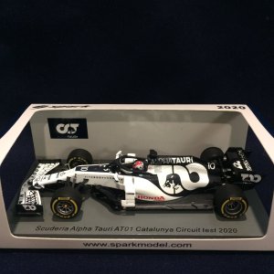 画像: セカンドハンド品●SPARK 1/43 SCUDERIA ALPHA TAURI AT01 CATALUNYA CIRCUIT TEST 2020 (P.ガスリー）#10