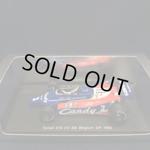 画像: セカンドハンド品●SPARK 1/43 TYRRELL 010 5th BELGIUM GP 1980 (J.P.JARIER) #3