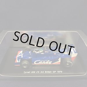 画像: セカンドハンド品●SPARK 1/43 TYRRELL 009 3rd BRITISH GP 1979 (J.P.JARIER) #4