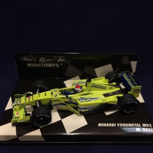 画像: セカンドハンド品●PMA1/43 MINARDI FONDMETAL M02 (M.ジェネ）#20