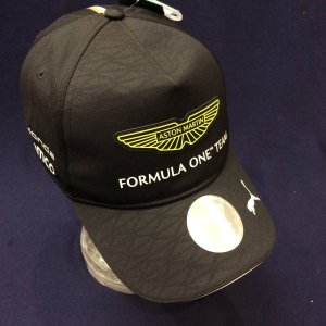 画像: アストンマーティン アラムコ F1 チーム キャップ ブラック 2026