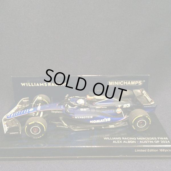 画像1: 新品正規入荷品●PMA 1/43 WILLIAMS MERCEDES FW46 AUSTIN GP 2024 (A.アルボン）#23