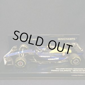 画像: 新品正規入荷品●PMA 1/43 WILLIAMS MERCEDES FW46 MEXICAN GP 2024 (F.コラピント）#43