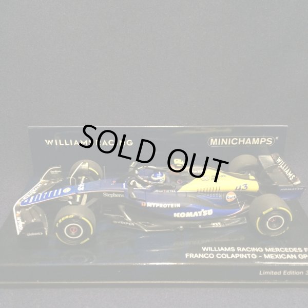画像1: 新品正規入荷品●PMA 1/43 WILLIAMS MERCEDES FW46 MEXICAN GP 2024 (F.コラピント）#43