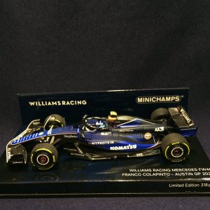 画像: 新品正規入荷品●PMA 1/43 WILLIAMS MERCEDES FW46 AUSTIN GP 2024 (F.コラピント）#43