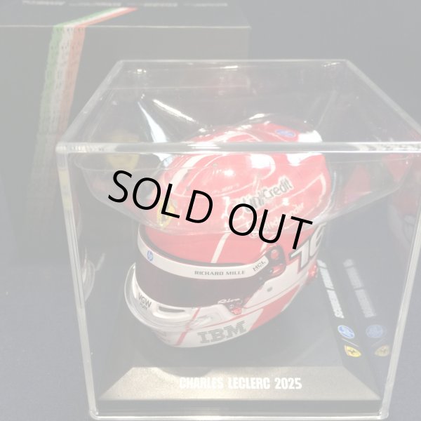 画像1: 新品正規入荷品●LOOKSMART 1/5 FERRARI F1 2025 (C.ルクレール）ミニヘルメット