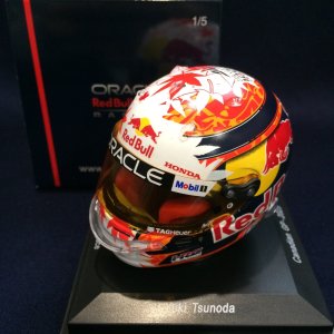 画像: 新品正規入荷品●SPARK1/5 RED BULL HONDA CANADIAN GP 2025 (角田裕毅）ミニヘルメット