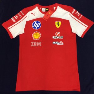 画像: スクーデリア フェラーリ HP チーム Tシャツ 2026 (XLサイズ）