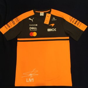 画像: マクラーレン F1チーム ランド・ノリス Tシャツ 2026 (XLサイズ）