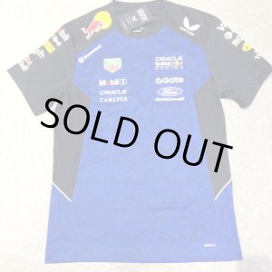 画像: オラクル レッドブルレーシング チーム レプリカ Tシャツ 2026 (XLサイズ）