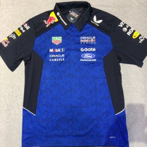 画像: オラクル レッドブルレーシング チーム レプリカ ポロシャツ 2026  (XLサイズ）