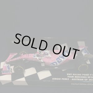 画像: セカンドハンド品●PMA1/43 BWT RACRACING POINT MERCEDES F1 RP20 (S.ペレス)2020 #11