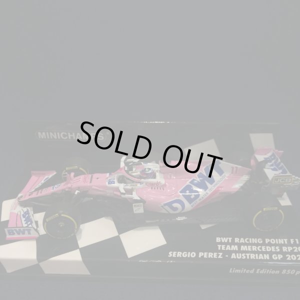 画像1: セカンドハンド品●PMA1/43 BWT RACRACING POINT MERCEDES F1 RP20 (S.ペレス）2020 #11