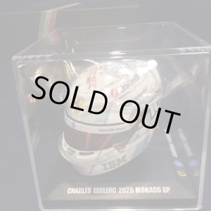 画像: 新品正規入荷品●LOOKSMART 1/5 FERRARI F1 MONACO GP 2025 (C.ルクレール)ミニヘルメット