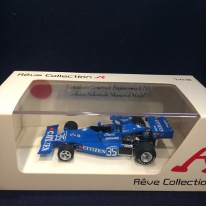 画像: セカンドハンド品●REVE COLLECTION 1/43 MAKI F101C BRITISH GP 1975 (鮒子田 寛）#35