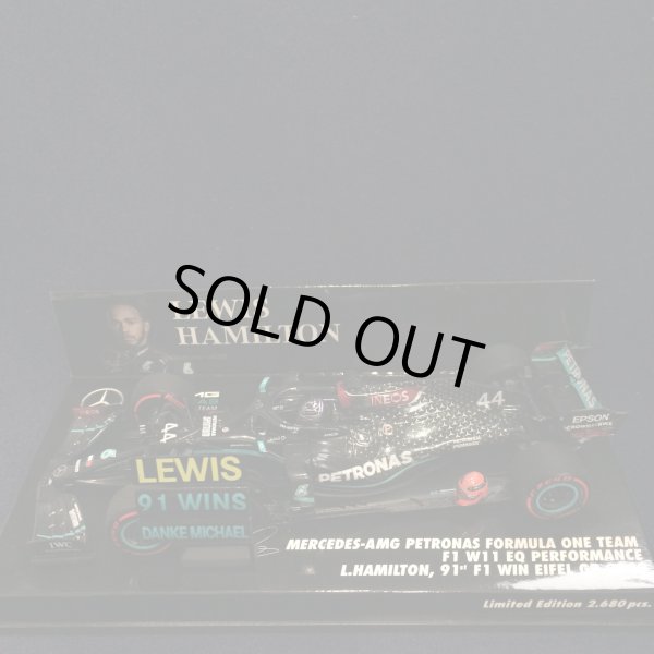 画像1: セカンドハンド品●PMA1/43 MERCEDES-AMG PETRONAS W11 91st F1 WIN EIFEL GP 2020 (L.ハミルトン）#44