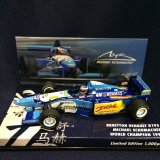 画像: セカンドハンド品●ユーロスポーツ別注●PMA1/43 BENETTON RENAULT B195 WORLD CHAMPION 1995 (M.シューマッハ）#1