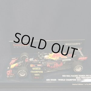 画像: セカンドハンド品●PMA1/43 RED BULL HONDA RB16B ABU DHABI GP WORLD CHAMPION 2021 (M.フェルスタッペン）#33