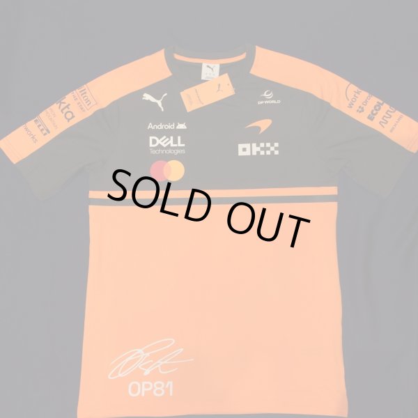 画像1: マクラーレン F1チーム オスカー・ピアストリ Tシャツ 2026 (Mサイズ）