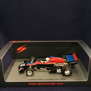 画像: 新品正規荷品●SPARK1/43 SHADOW DN8 CANADIAN GP 1976 (T.プライス)#16
