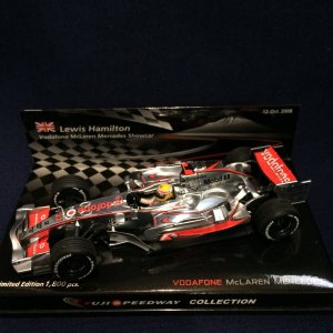 画像: セカンドハンド品●PMA1/43 FUJI SPEEDWAY別注 McLAREN MERCEDES SHOWCAR 2008 （L.ハミルトン）#22