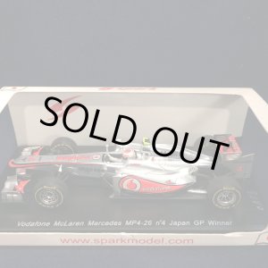 画像: セカンドハンド品●SPARK1/43 VODAFONE McLAREN MERCEDES MP4-26 WINNER JAPAN GP (J.バトン） #4