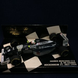 画像: セカンドハンド品●PMA1/43 SAUBER MERCEDES C13 HOCKENHEIM GP 1994（A.DE.チェザリス）#29