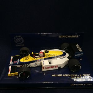 画像: セカンドハンド品●PMA1/43 WILLIAMS HONDA FW10 TEST PAUL RICARD 1985 （N.ピケ）#5