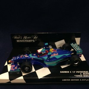 画像: セカンドハンド品●PMA1/43 SAUBER PETRONAS C17 TOWER WING (J.アレジ)#14