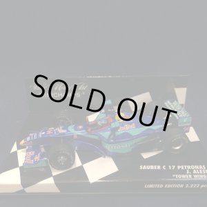 画像: セカンドハンド品●PMA1/43 SAUBER PETRONAS C17 TOWER WING (J.アレジ)#14