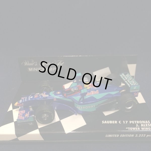 画像1: セカンドハンド品●PMA1/43 SAUBER PETRONAS C17 TOWER WING (J.アレジ）#14