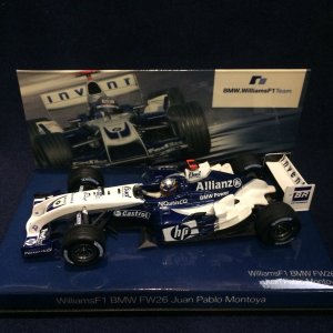 画像: セカンドハンド品●チーム別注品●PMA1/43 WILLIAMS BMW FW26 (J.P.モントーヤ)#3