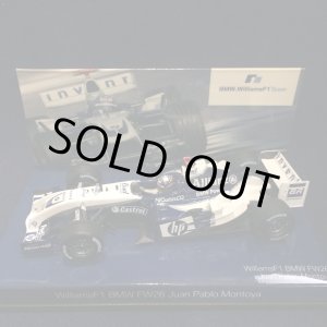 画像: セカンドハンド品●チーム別注品●PMA1/43 WILLIAMS BMW FW26 (J.P.モントーヤ)#3