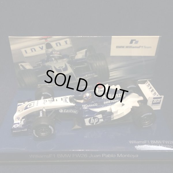 画像1: セカンドハンド品●チーム別注品●PMA1/43 WILLIAMS BMW FW26 (J.P.モントーヤ）#3