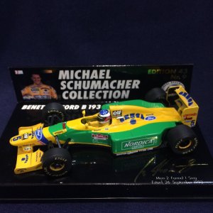 画像: セカンドハンド品●PMA1/43 BENETTON FORD B193B (M.シューマッハ)#5