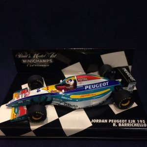 画像: セカンドハンド品●PMA1/43 JORDAN PEUGEOT EJR 195 (R.バリチェロ)#14