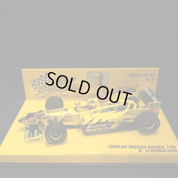 画像1: セカンドハンド品●PMA1/43 JORDAN MUGEN HONDA 198 (R.シューマッハ）#10