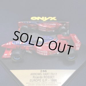 画像: セカンドハンド品●ONYX 1/43 ARROWS HART FA17 EUROPE GP 1996 (R.ロセット）#16