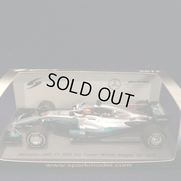 画像1: セカンドハンド品●SPARK1/43 MERCEDES-AMG W08 200GP WINNER BELGIAN GP 2017 (L.ハミルトン）#44