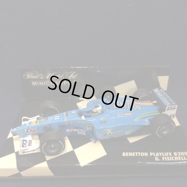 画像1: セカンドハンド品●PMA1/43 BENETTON PLAYLIFE B200 （G.フィジケラ）#11