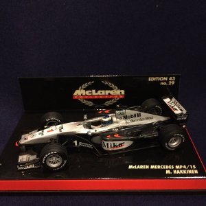 画像: セカンドハンド品●PMA1/43 McLAREN MERCEDES MP4/15 (M.ハッキネン)#1