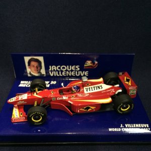 画像: セカンドハンド品●PMA1/43 WILLIAMS MECACHROME FW20 WORLD CHAMPION 1997 (J.ビルヌーブ)#1