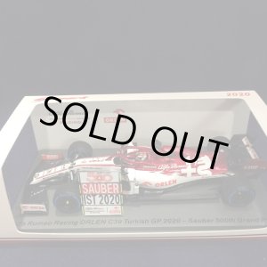 画像: セカンドハンド品●SPARK 1/43 ALFA ROMEO C39 TURKISH GP 2020 SAUBER 500th GP (K.ライコネン)#7