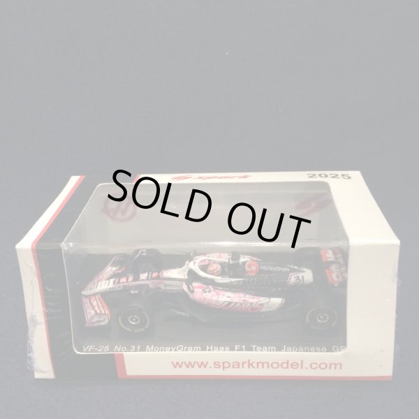 画像1: 新品正規入荷品●SPARK1/64 HAAS VF-25 JAPANESE GP 2025 (E.オコン）#31
