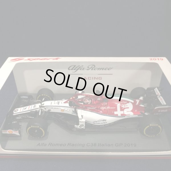 画像1: セカンドハンド品●SPARK 1/43 ALFA ROMEO C38 ITALIAN GP 2019 (K.ライコネン）#7