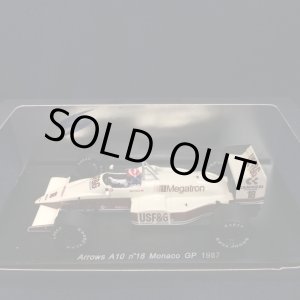 画像: セカンドハンド品●SPARK 1/43 ARROWS A10 MONACO GP 1987 (E.チーバー)#18
