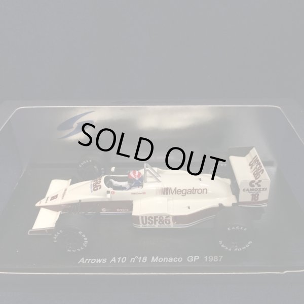 画像1: セカンドハンド品●SPARK 1/43 ARROWS A10 MONACO GP 1987 (E.チーバー）#18