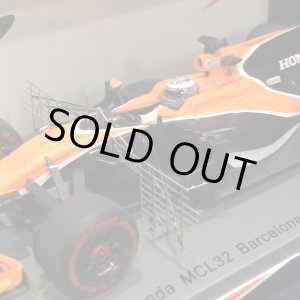 画像: セカンドハンド品●SPARK 1/43 McLAREN HONDA MCL32 BARCELONA GP PRE-SEASON TEST 2017 (F.アロンソ)#14