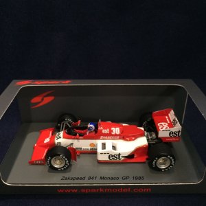 画像: セカンドハンド品●●SPARK1/43 ZAKSPEED 841 MONACO GP 1985 (J.パーマー)#30