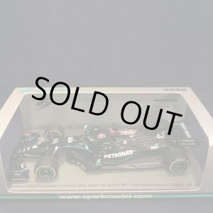 画像: セカンドハンド品●SPARK1/43 MERCEDES-AGM PETRONAS W11 SAKHIR GP 2020 ※スポット参戦※ (G.ラッセル)#63